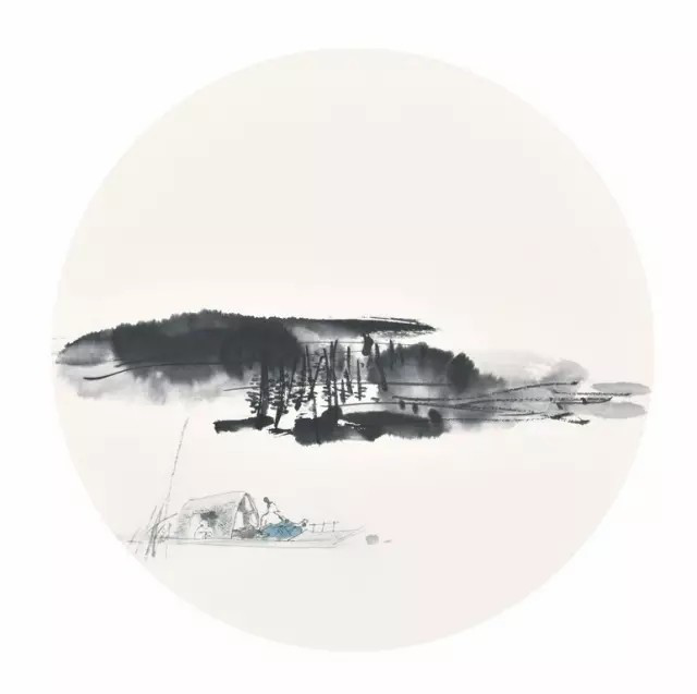 陈浩水墨画 墨象